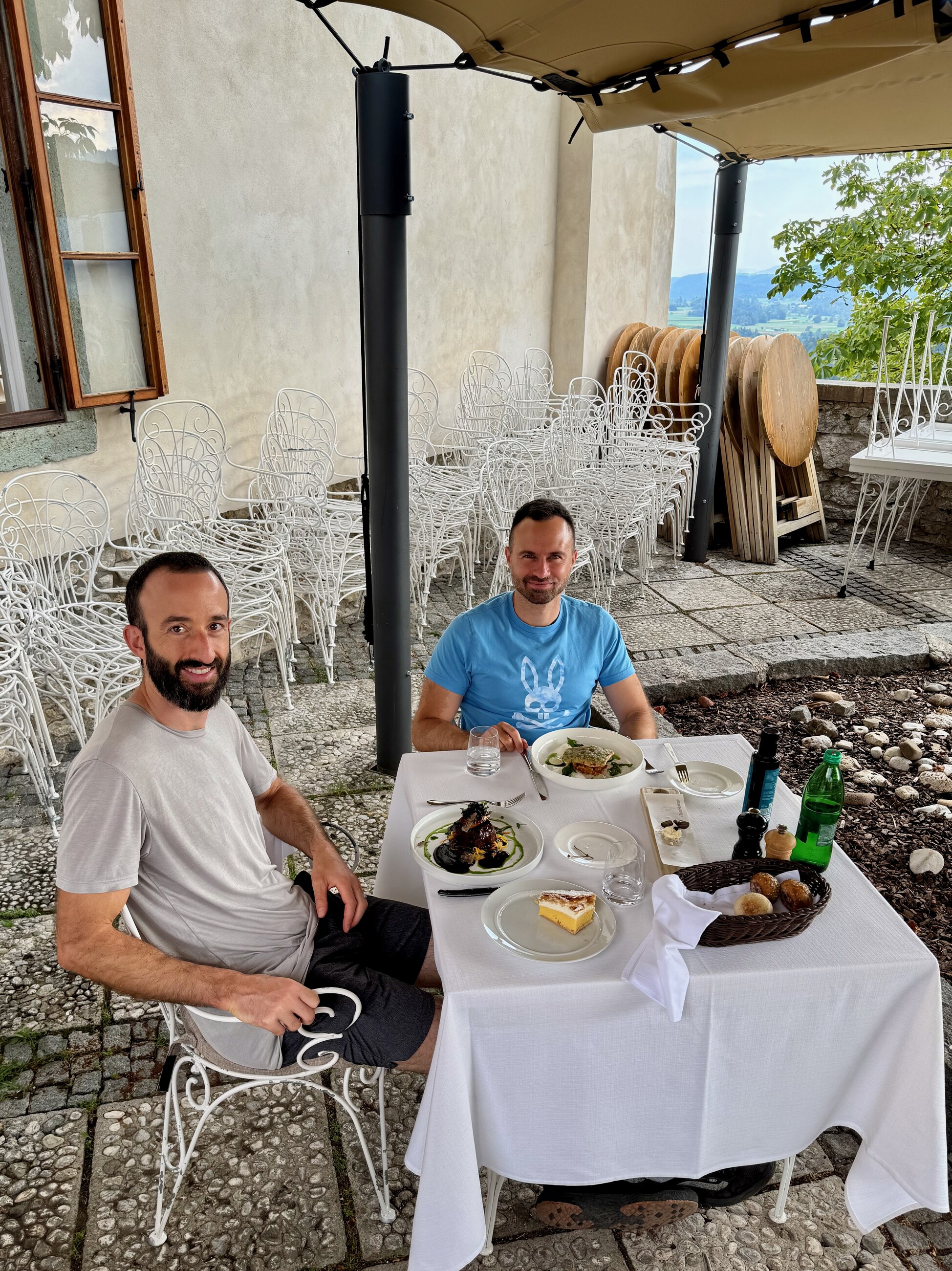 Lunch at Bled Castle