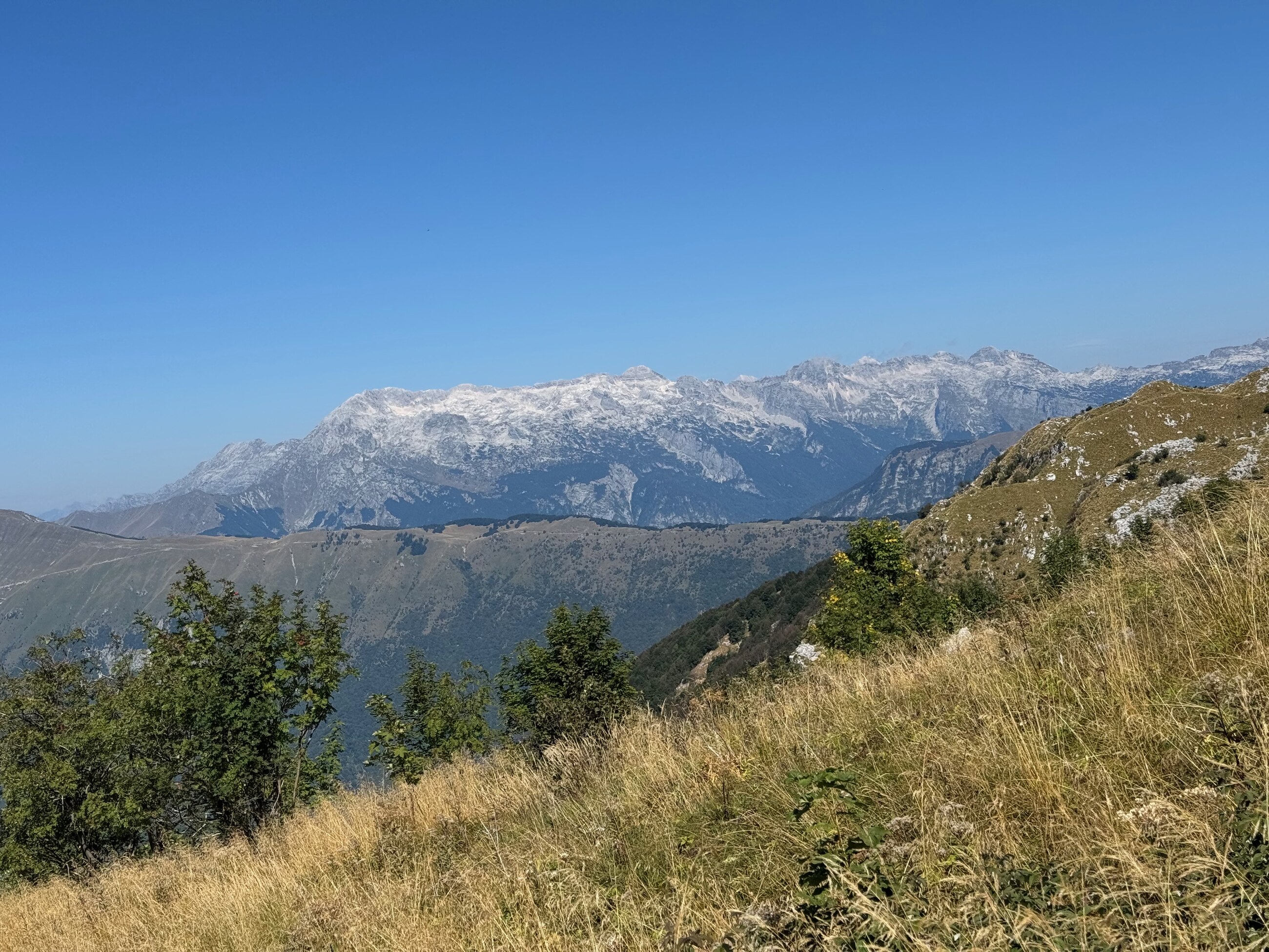 Mountain scenery near Italy