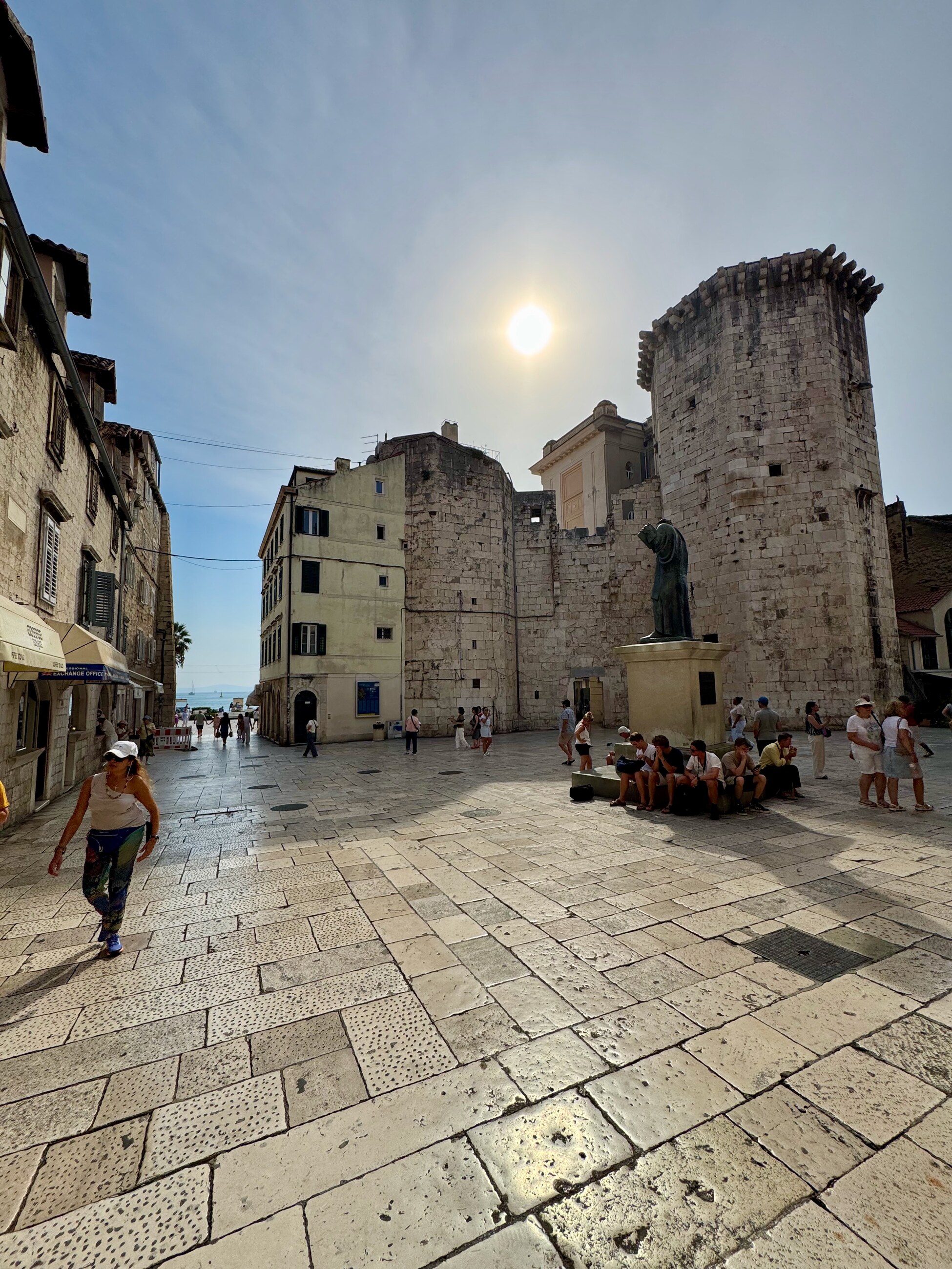 Streets inside the palace
