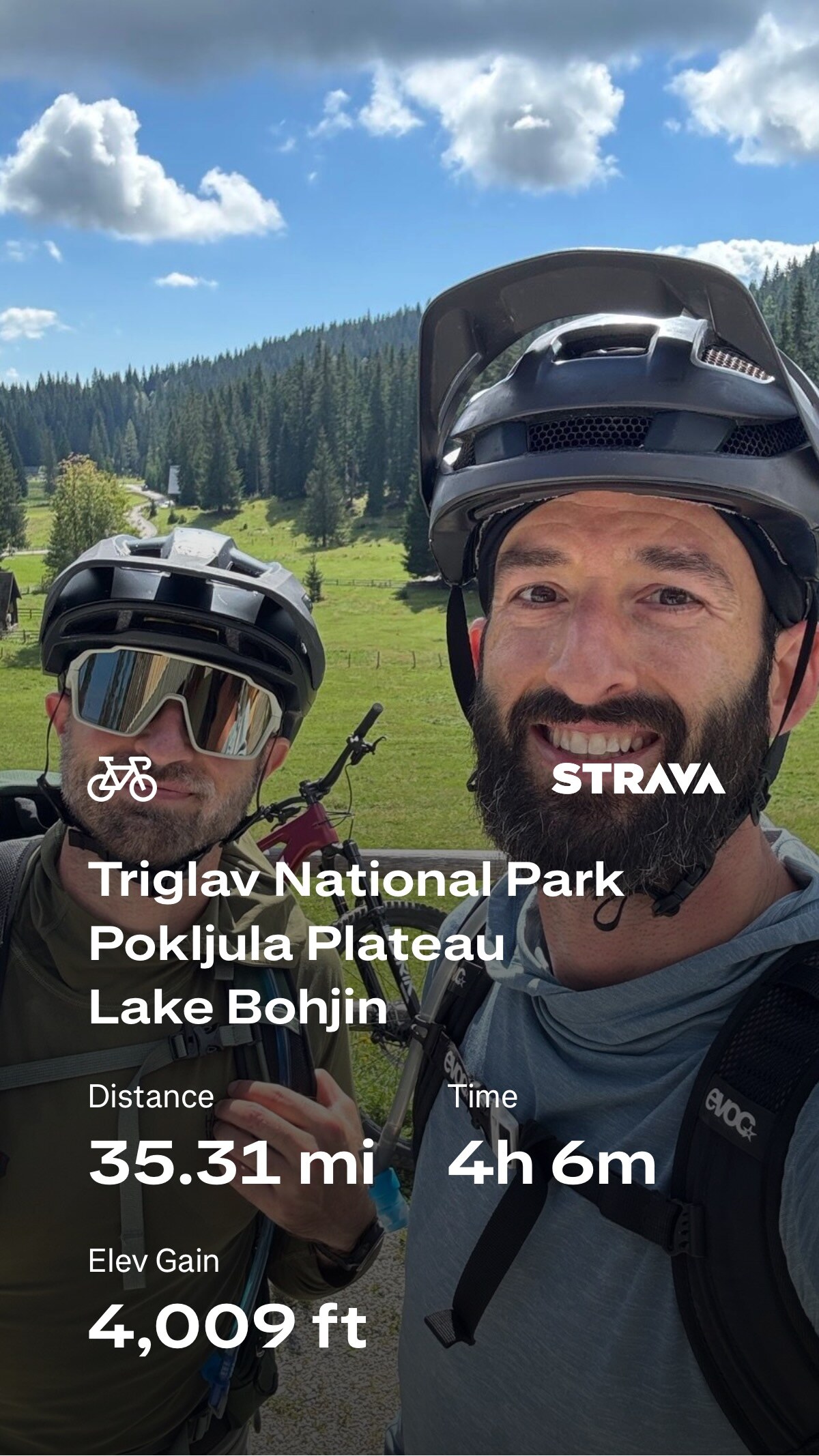 First ride Strava