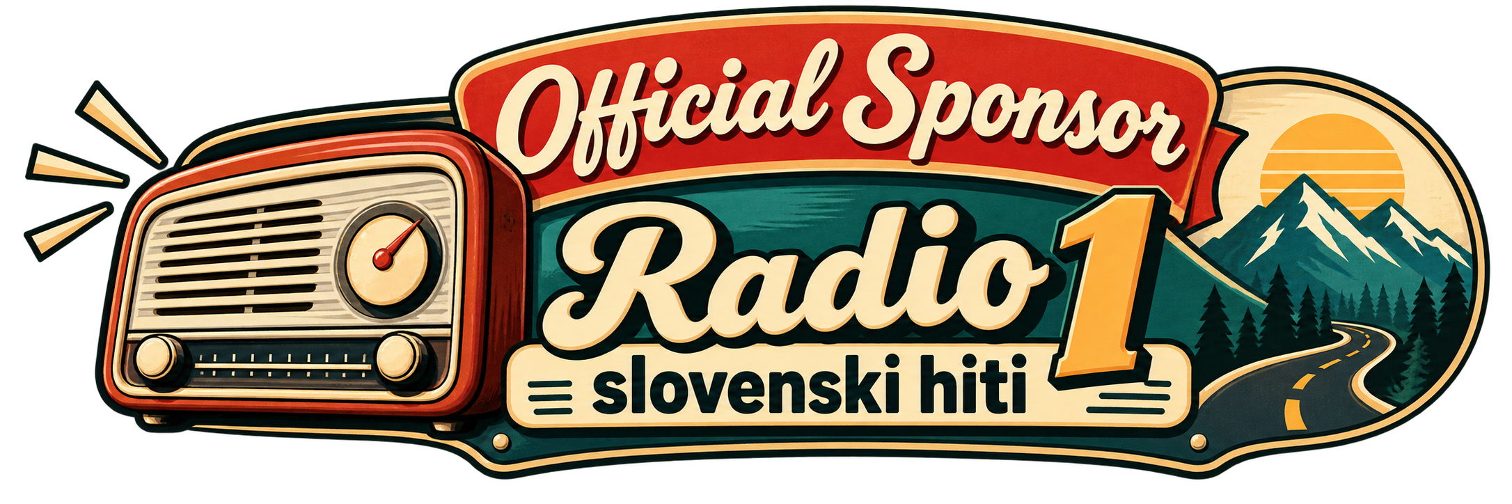Official Sponsor: Radio 1 slovenski hiti